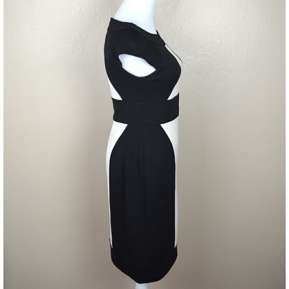 Maggy London Color Block Scuba Sheath Dress - Picture 5 of 7